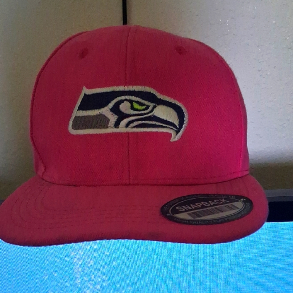 PIONEER Pink Snapback Cap SEATTLE SEAHAWKS